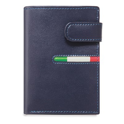 Cartera monedero con bandera Italia